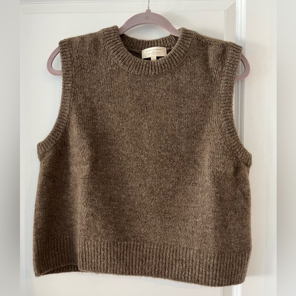 Sezane Samuel Jumper Dark Taupe - Size S - Picture 4 of 6